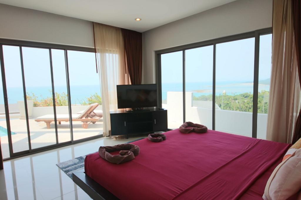 Villa Sea View Lamai Beach  Buitenkant foto